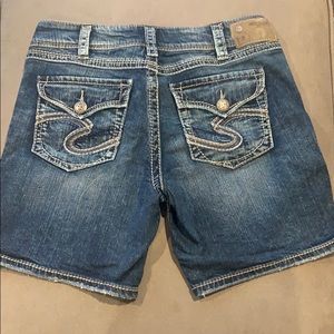 Silver brand shorts